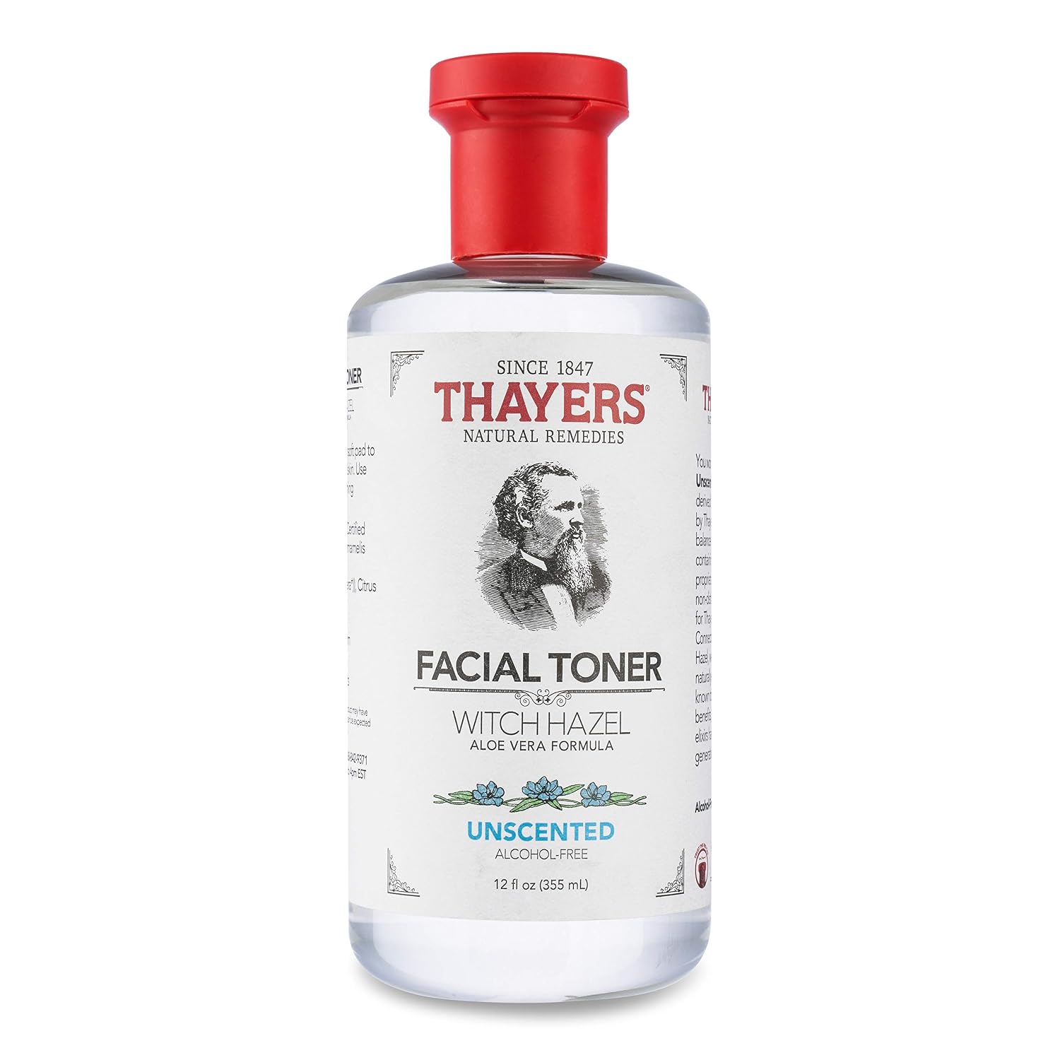 Thayers Alcohol-Free Unscented Witch Hazel Facial Toner with Aloe Vera Formula