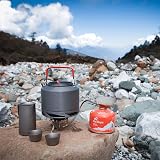 Fire-Maple XT2 Tea Kettle 1.3L Hard Anodized Aluminum Stainless Steel Handle view 6