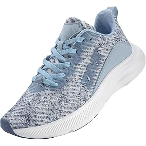 ZXVX Womens Walking Shoes Cushion - Running Tennis Shoes Non Slip, Breathable Lightweight Fashion Sneakers for Gym Workout At