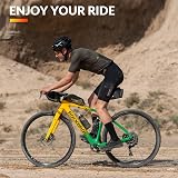 ROCKBROS Bicycle Saddle Pack 1.5L Water-Resistant Reflective Seatpost Pouch view 7