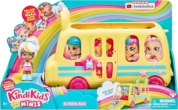 Kindi Kids Minis Collectible School Bus 