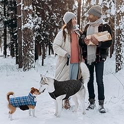 Kuoser Waterproof Dog Coat, Reversible Dog Jacket