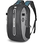 Trudave Waterproof Backpack, Waterproof Submersible Backpack, Floating TPU Coated Dry Bag with Airtight Zipper for Kayak, Fishing, Boating, Hiking (30L)