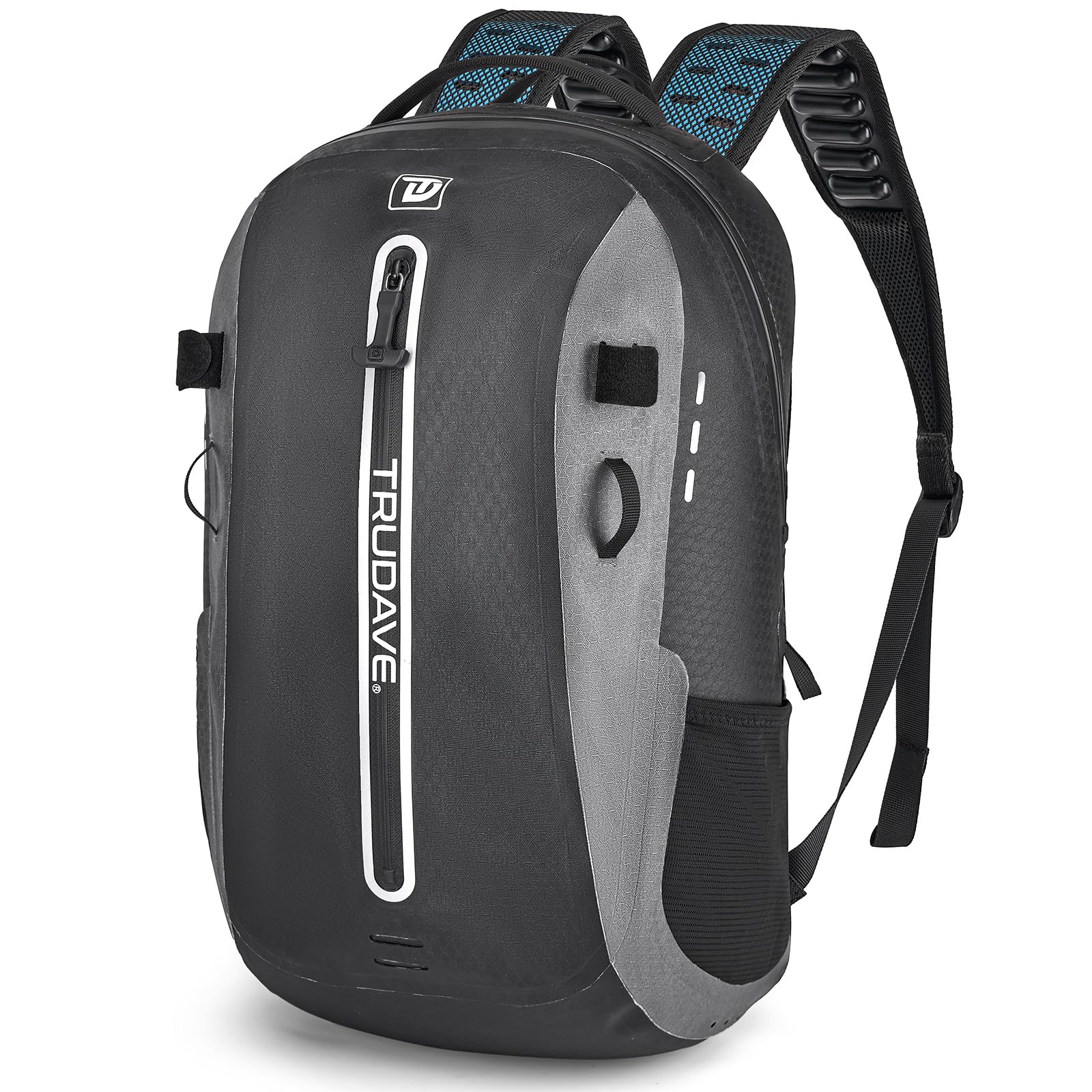 Photo 1 of Trudave Waterproof Backpack, Waterproof Submersible Backpack, Floating TPU Coated Dry Bag with Airtight Zipper for Kayak, Fishing, Boating, Hiking (30L)