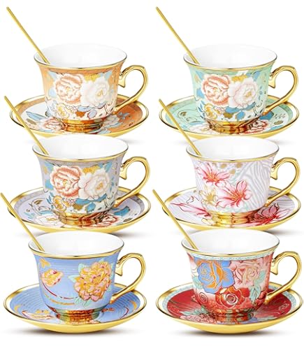 その他 Gracie China by Coastline Imports 4-Piece Porcelain Tea for One Stacked Teapot Cup Saucer Blue Cottage Rose Chintz by Gracie China by C Amazon.com | Gracie China by Coastline Imports Pink Rose