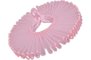 Amaezorx 1 Pcs Gothic Jester Clown Neck Collar for Theatrical Costume, Masquerade Party, Medieval Jester Costume Accessory