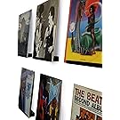 Hudson Hi-Fi Wall Mount Vinyl Record Display Shelf – Display Your Favorite LP Records in Style. Black Satin Finished Steel, Made in USA by One pack |