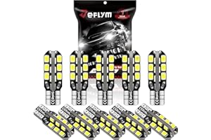 JEFLYM 912 921 C921 922 Rv LED Bulbs,Super Bright White 2835 24SMD LED Replacement 12VDC 194 175 168 RV Camper Trailer Boat Trunk Interior Dome Map License Lights(10pcs)