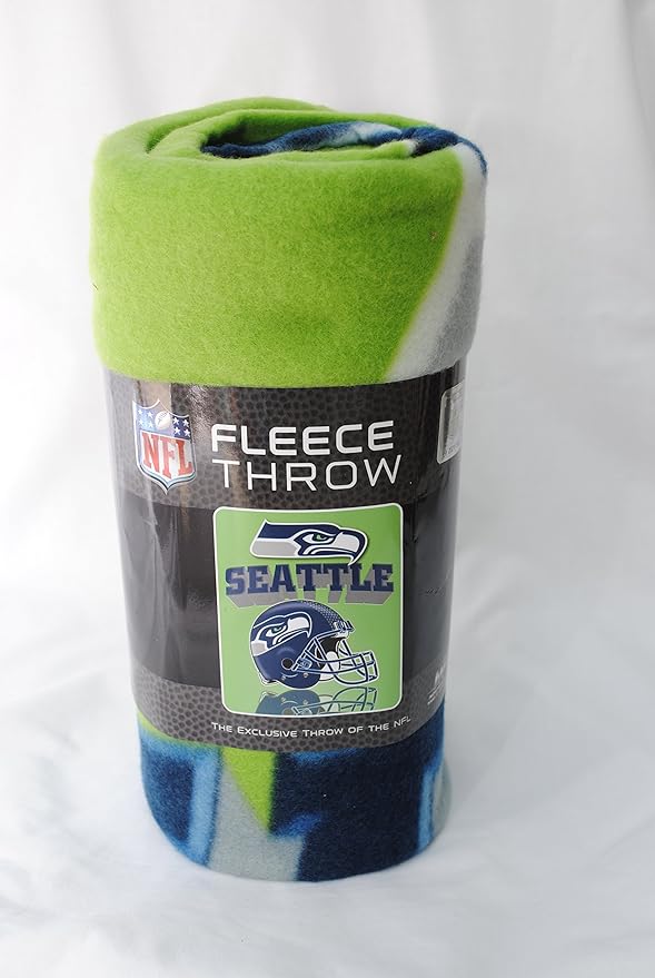 Seattle Seahawks Decke/Überwurf aus Fleece: Amazon.de: Sport & Freizeit