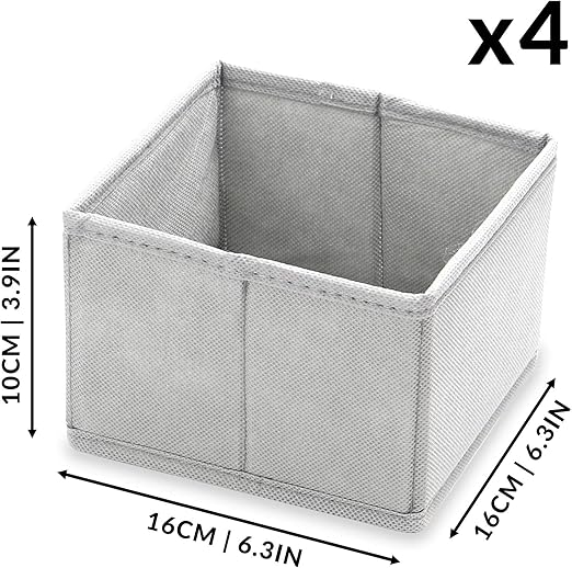 Epf Lk Soutien Gorge Rangement Vetements Bebe Inserts De Tiroir De Sous Vetements Ensemble De 8 Organisateurs A Tiroir Chaussettes Boites De Rangement En Tissu Pliables M W Organiseurs De Tiroir Rangement Pour Vetements