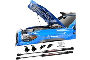 Redline Tuning 21-27016-02 Hood QuickLIFT PLUS System MAX LIFT EDITION (7" higher) Compatible with Toyota Tacoma 2016-2023 (All Black Components)