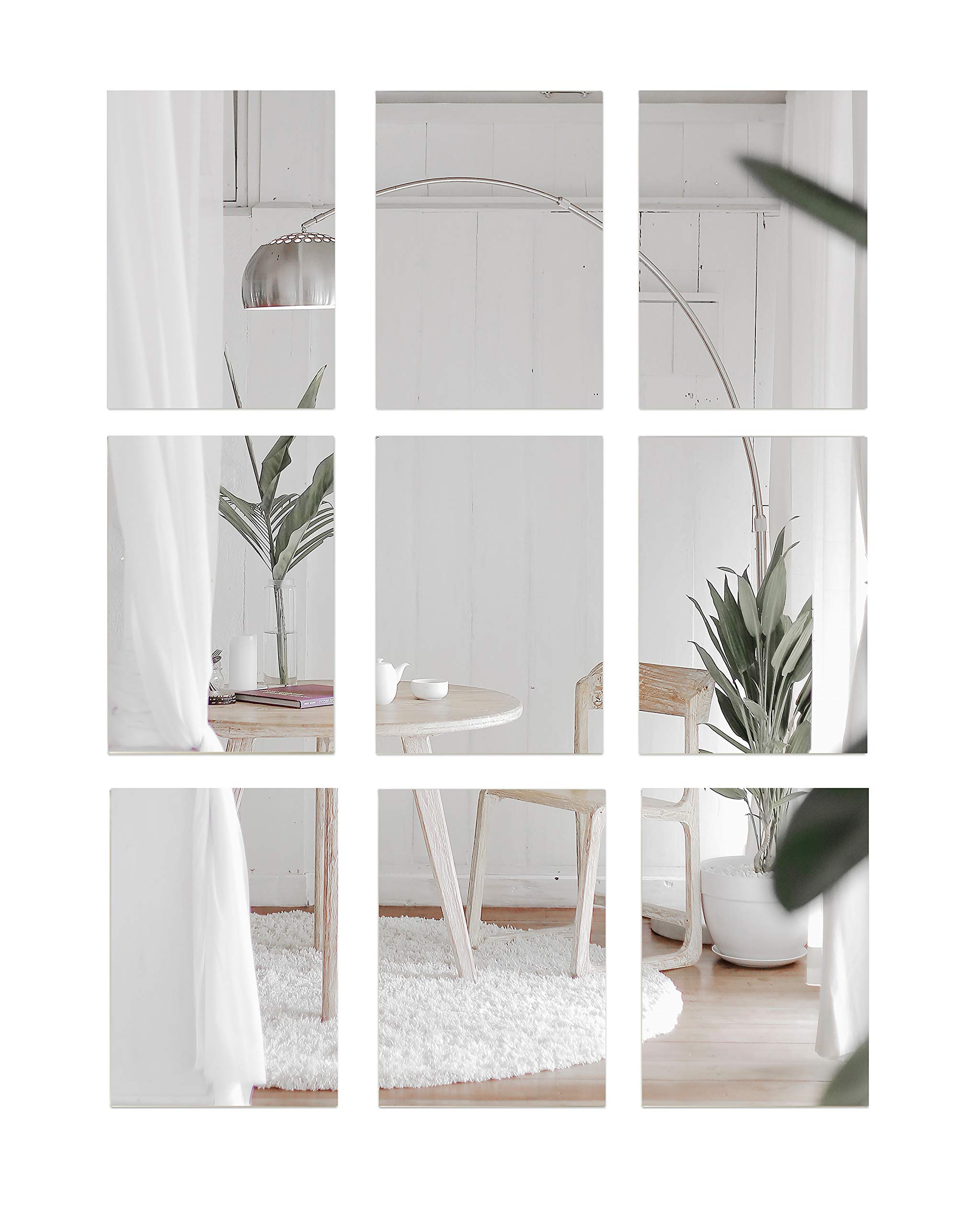 BD-ART-Espejos-de-Pared-de-Vidrio-21-x-30-cm-Conjunto-de-Espejos-9-Piezas