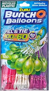 Bunch O Balloons Zuru 3 Color Stems 100 Self-Tying Water Balloons 1 Pack view 8