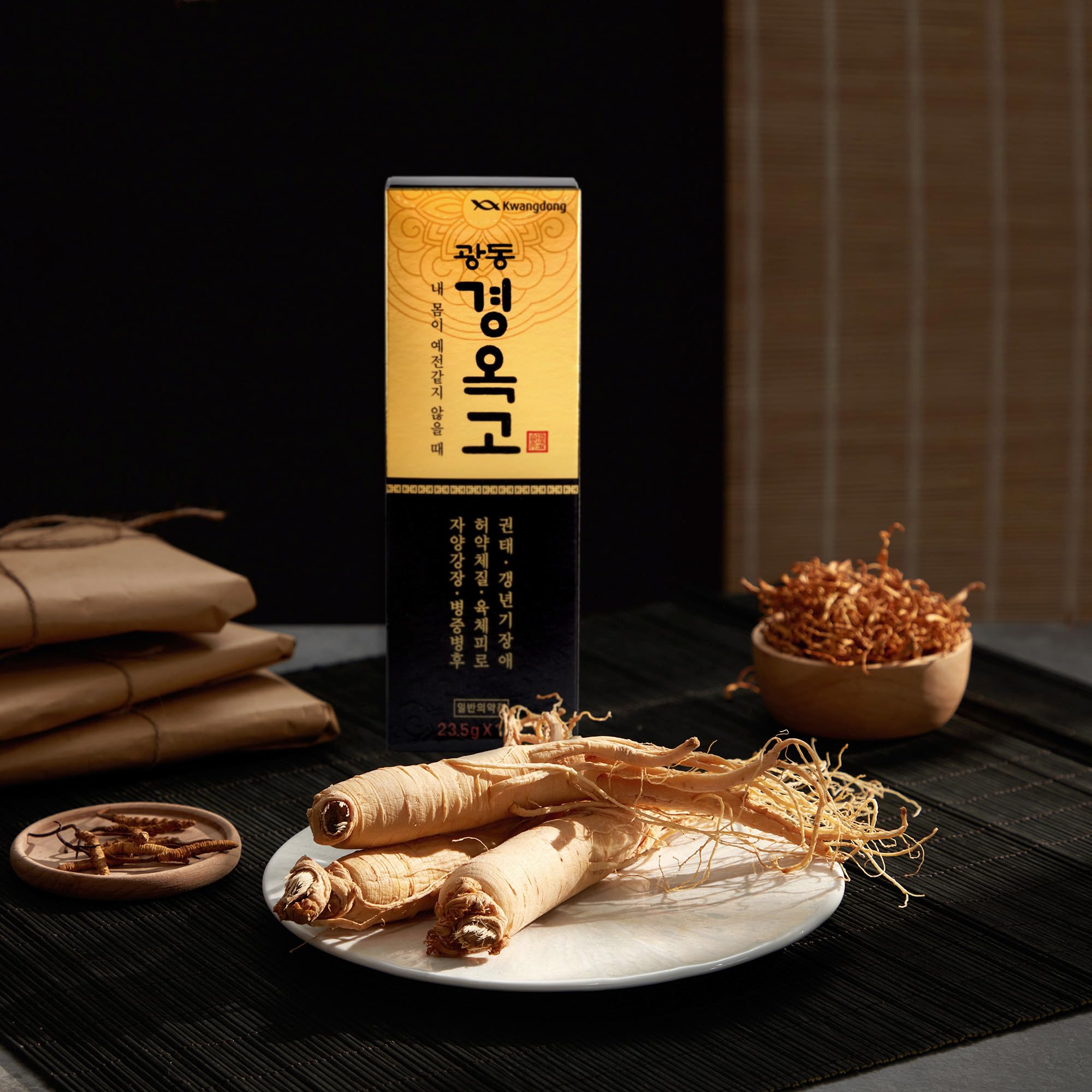 KWANGDONG Kyung Ok Ko Premium Korean Herbal Supplment with Natural Ingredients, Natural Energy Booster for Men & Women 60P