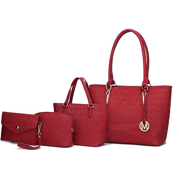 Women's Faux Leather Top Handle Bag - Adjustable Strap Shoulder Tote, Large Capacity Purse - View #10