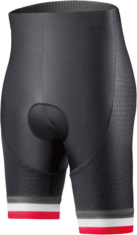 CEROTIPOLAR Men's Pro High Waist Compression Cycling Shorts, Bike