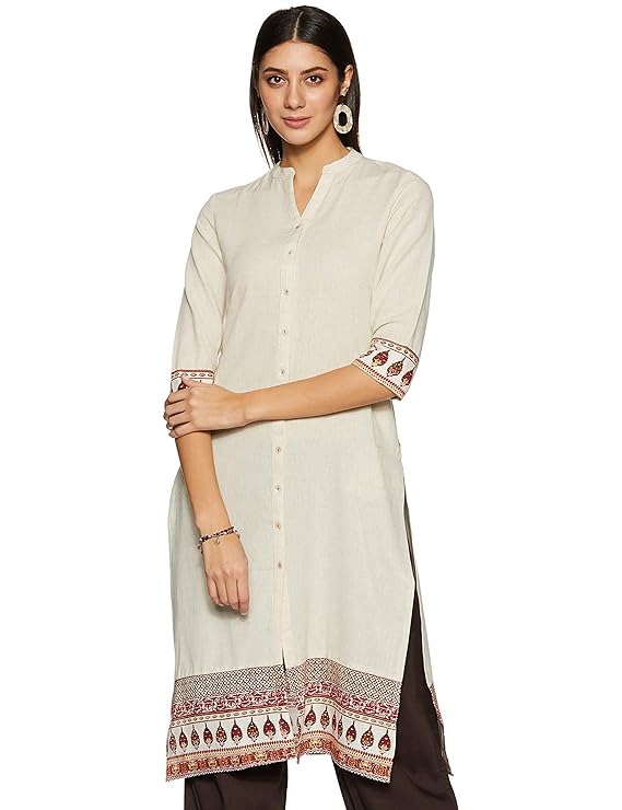 Women's Cotton Straight Kurti