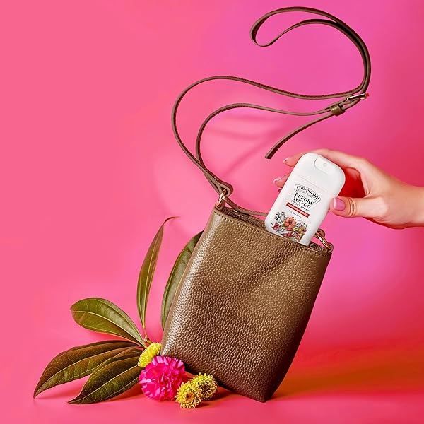 POO-POURRI BEFORE-YOU-GO POCKET TOILET SPRAY, TRAVEL ESSENTIALS, TROPICAL HIBISCUS, 1 FL OZ, UP TO 50 USES, ON-THE-GO BATHROOM ODOR DEODORIZER WITH ESSENTIAL OILS, TSA APPROVED SIZE, HIBISCUS, APRICOT