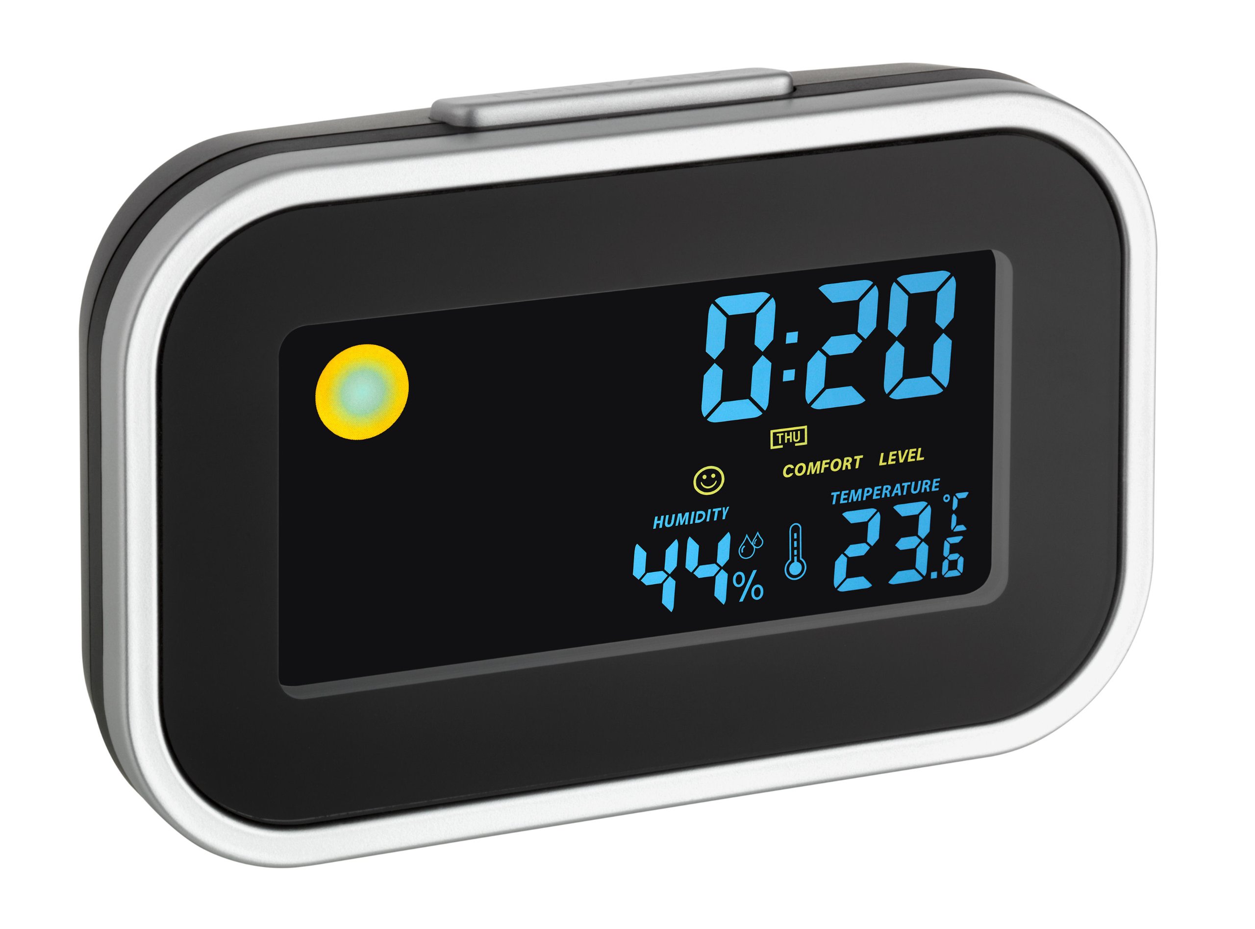 TFA 60.2015 Digital Alarm Clock with Indoor Climate