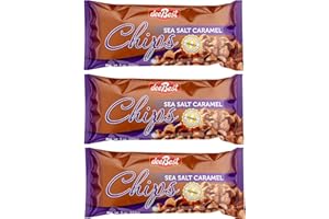 Dee Best Vegan Sea Salt Caramel Chips | Great for Baking | Non-dairy 9oz (Pack of 3) Certified Kosher Pareve