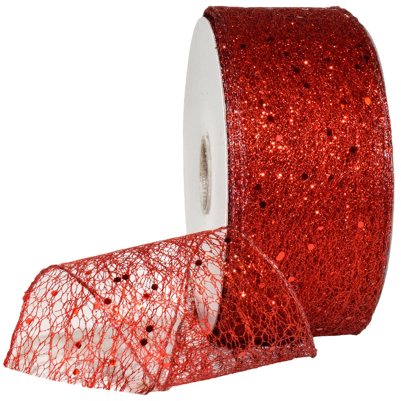 Morex Ribbon Olympus Ribbon, Red, 2-1/2" x 50 yd