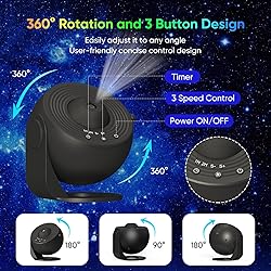 Galaxy Projector for Bedroom, HD Image Star