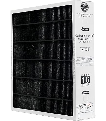 Lennox X7935 Carbon Clean Healthy Climate MERV 16 Filter - Amazon.com