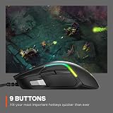 SteelSeries Rival 5 Gaming Mouse 18000 CPI TrueMove Air 9 Programmable Buttons view 2