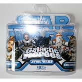 Star Wars 2009 Galactic Heroes 2-Pack Obi-Wan Kenobi and Clone Commander Cody