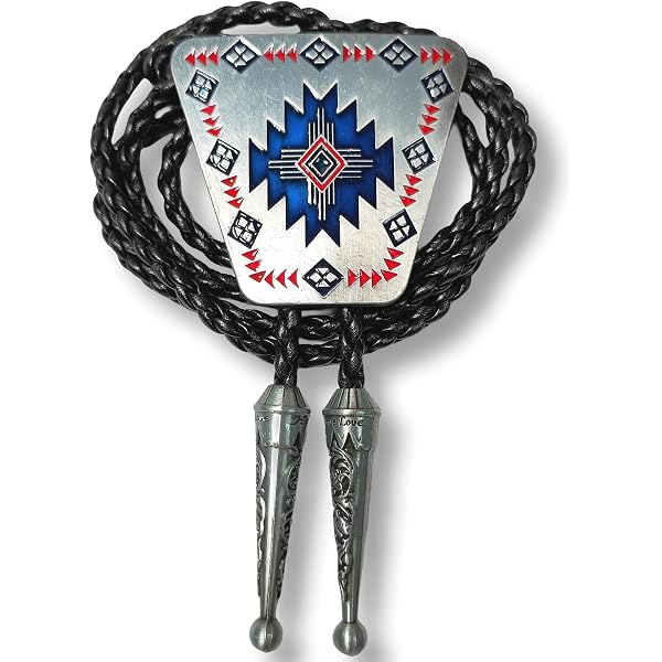 Himongoo Natural Gem Stone Bola Tie - Western Bolo Tie With Leather Cord For Men & Women