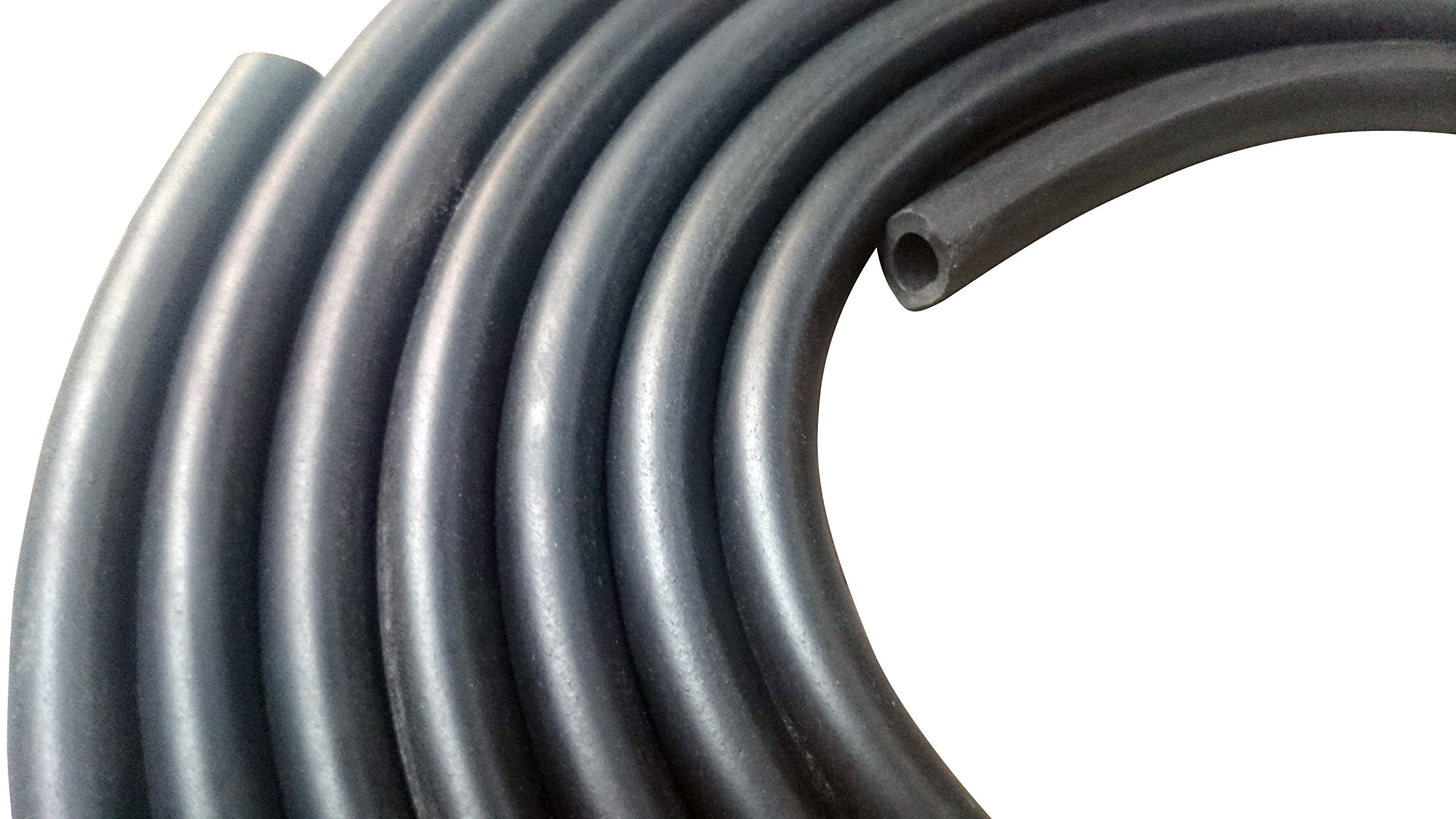 Black motorbike fuel line carburettor pipe 4mm ID 7mm OD 3ft 1 Metre - 1/4 inch