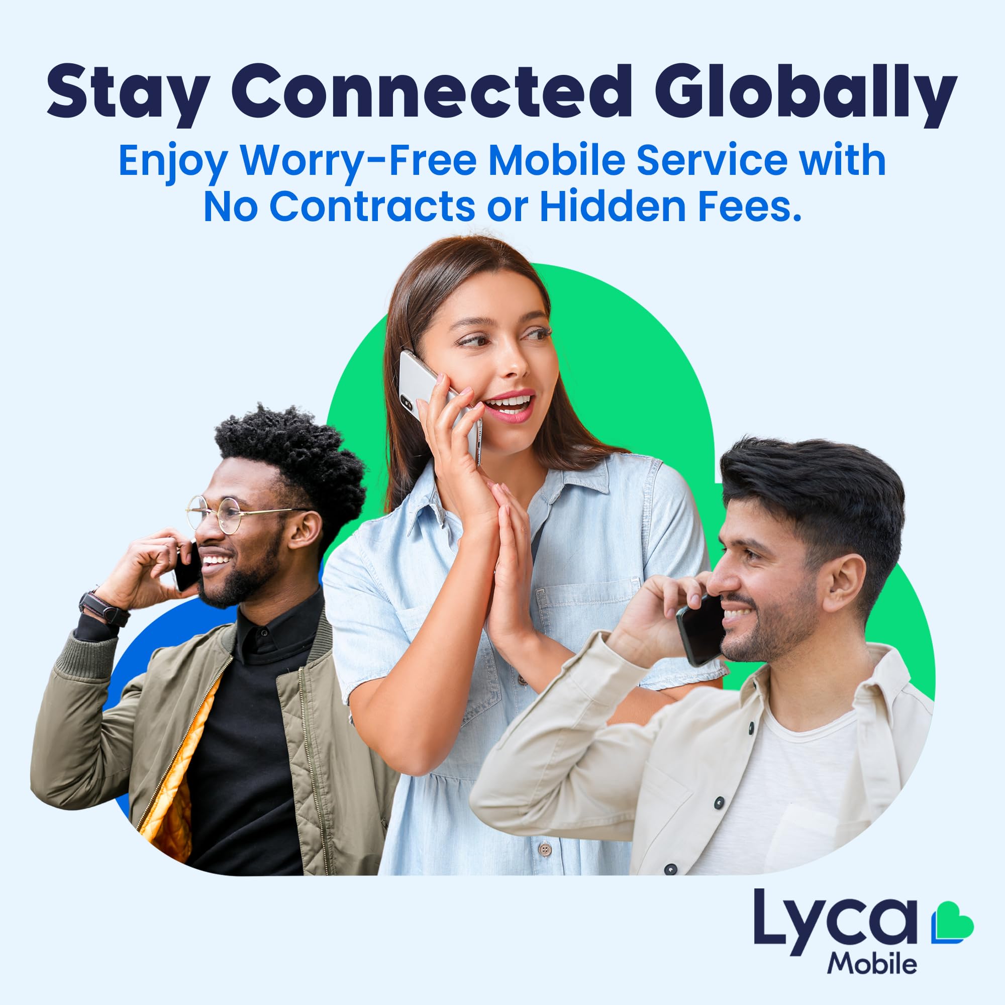 Lycamobile 30 Day USA Prepaid SIM Card with 12GB High Speed 4G LTE/5G Data with Hotspot, International Talk & Text to 100+ Countries, Quick Activation, Triple-Cut US Mobile SIM Card for Cell Phones