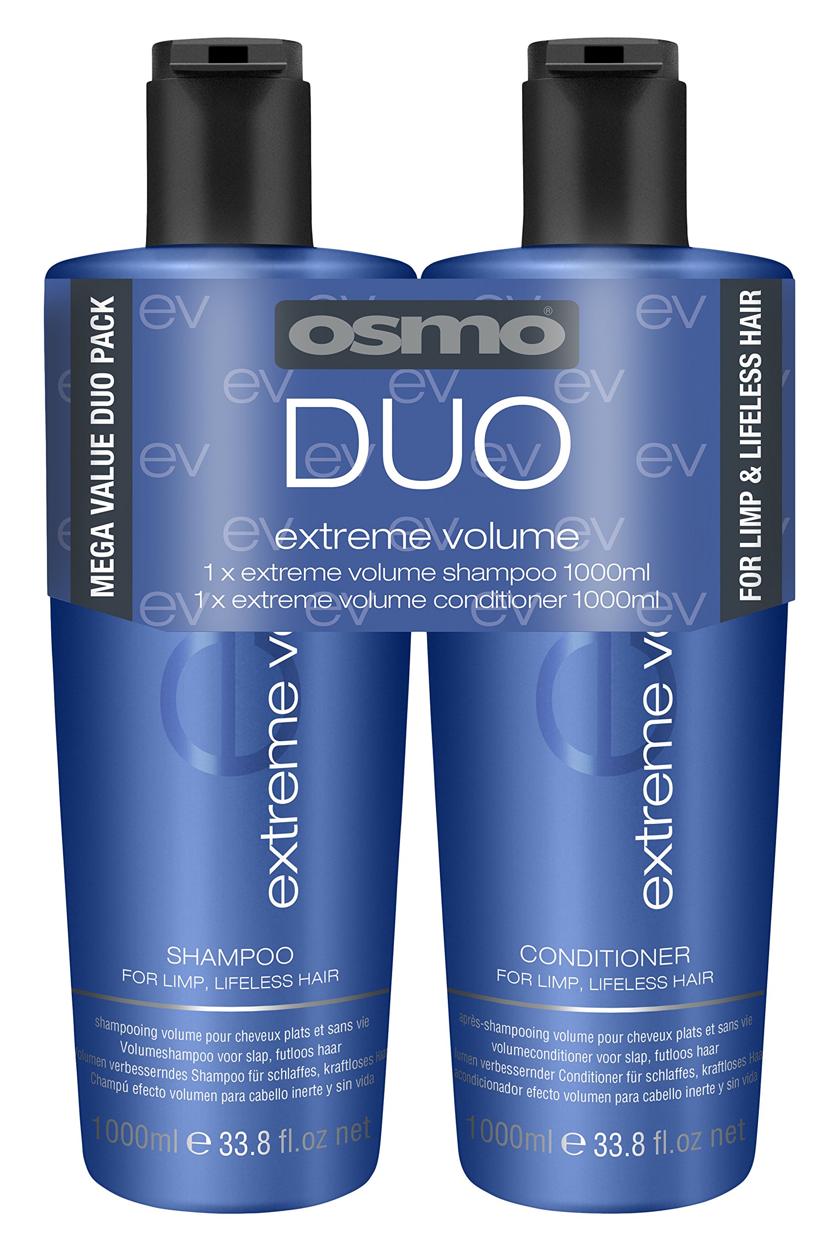 OSMO Extreme Volume Shampoo 1 Litre/Conditioner 1 Litre