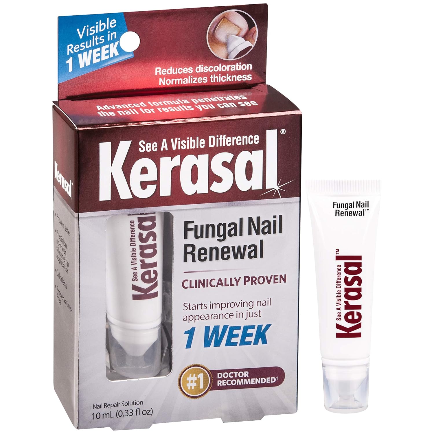 Amazon Com Kerasal Fungal Nail Renewal Visible Results Start In
