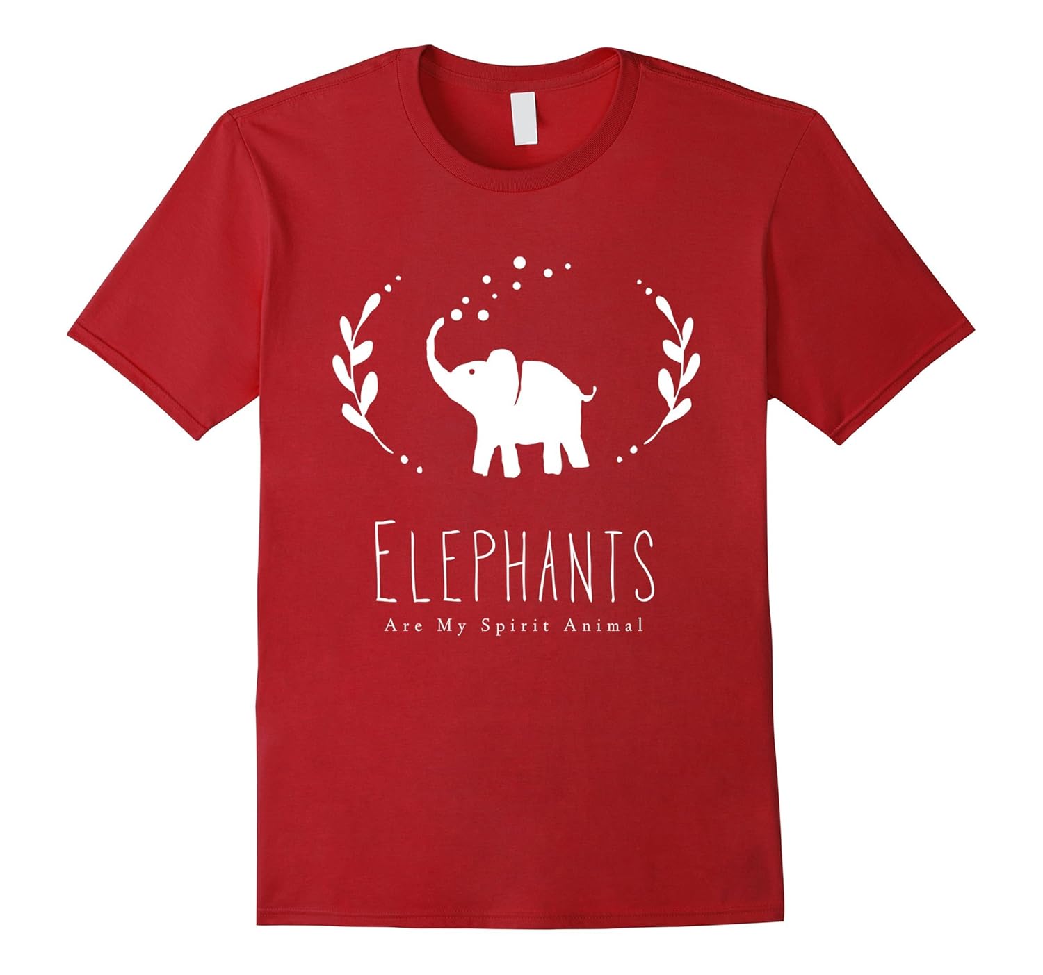 Elephants are my Spirit Animal Shirt-Rose