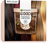 Garnier GOOD Permanent Vibrant Hair Colour Dye Kit 60 Mochaccino Brown view 1