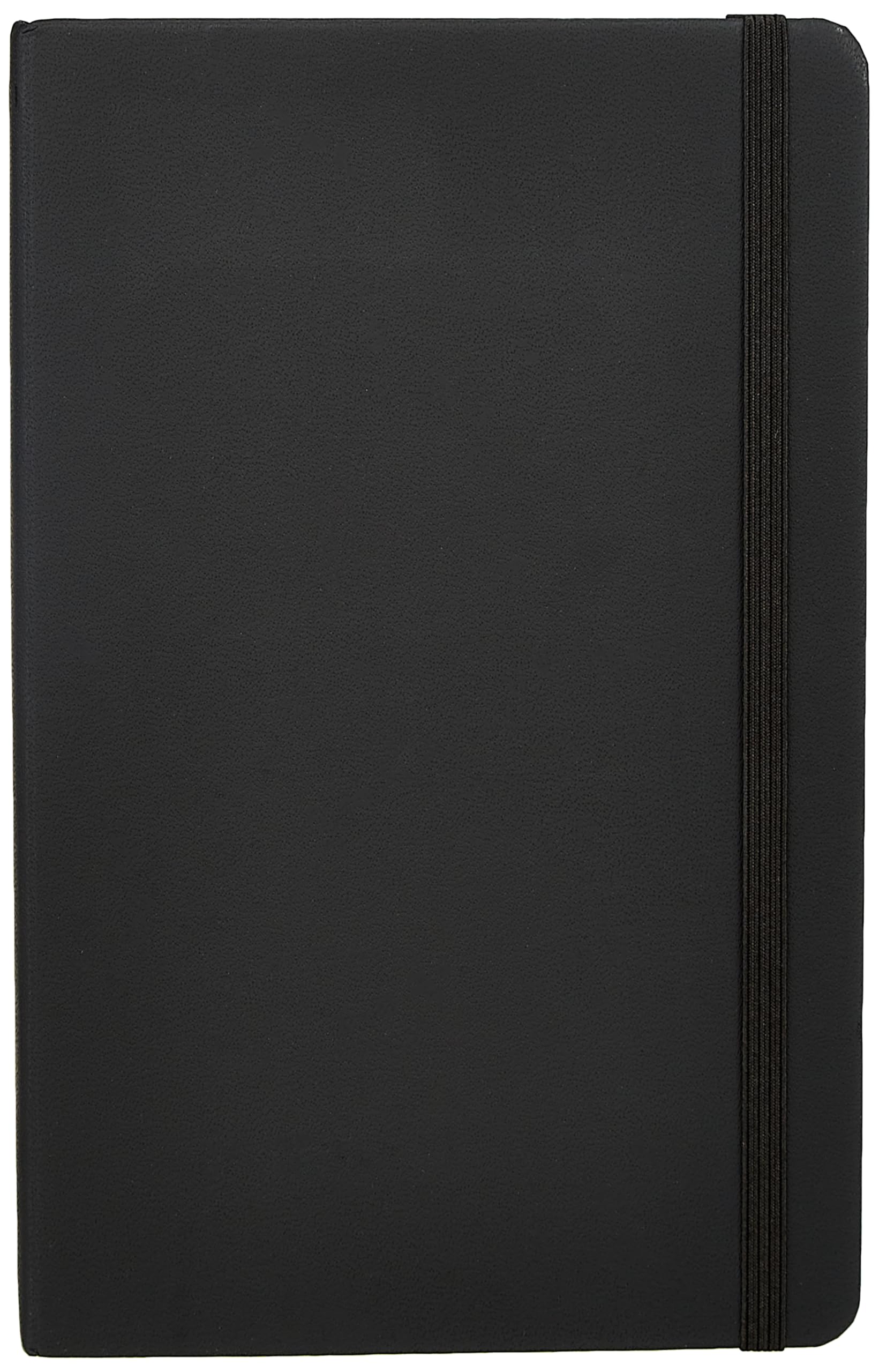 Photo 1 of Amazon Basics Classic Grid Notebook, Graph Ruled, 240 Pages, Black, Hardcover, 5 x 8.25-Inch
