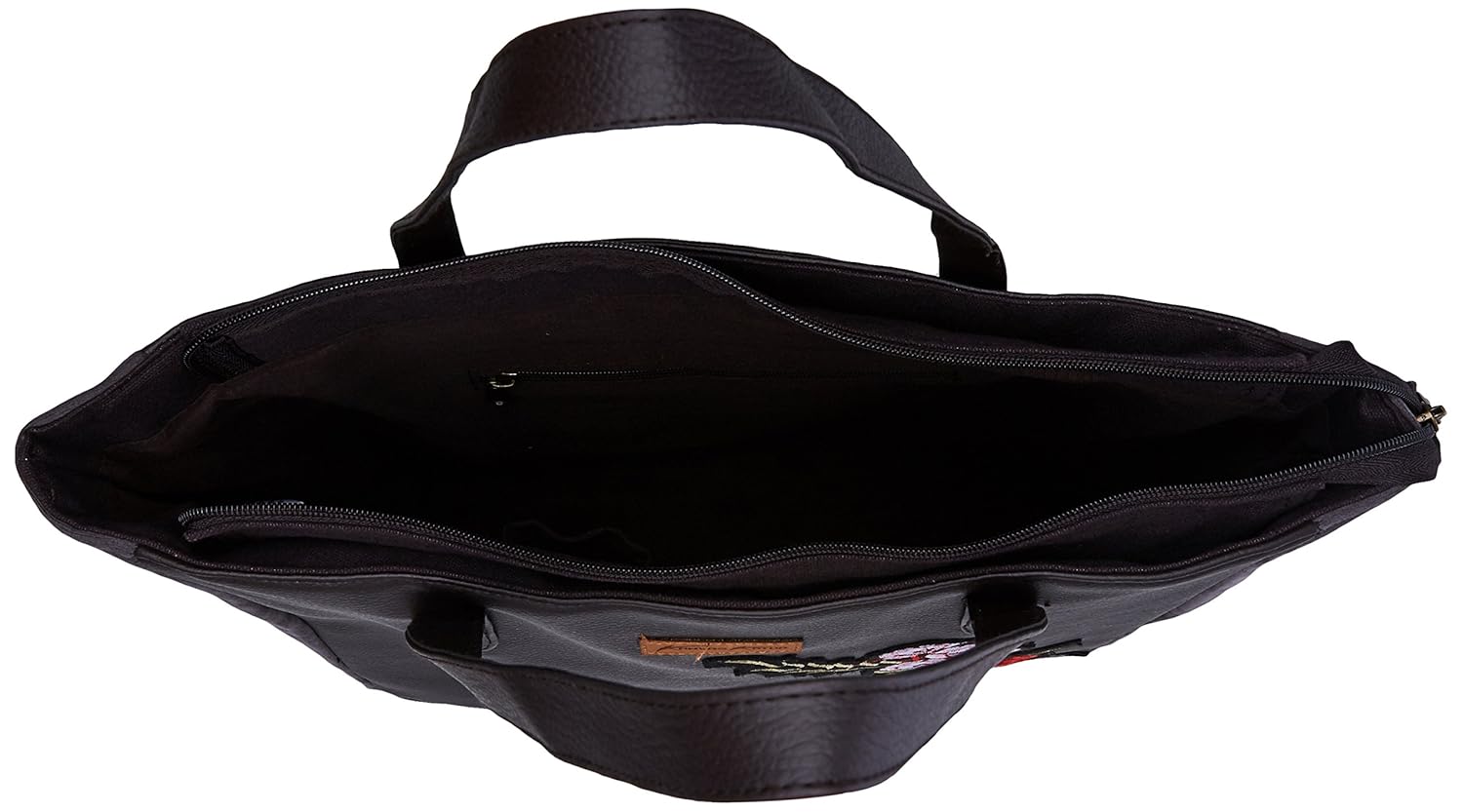 kanvas katha women's tote bag (dark grey) ()