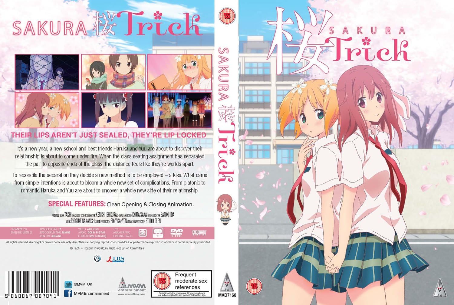 Amazon Co Jp 桜trick コンプリート Dvd Box 全12話 300分 さくらトリック タチ アニメ Dvd Import Pal 再生環境をご確認ください Dvd ブルーレイ Amazon Co Jp 桜trick コンプリート Dvd Box 全12話 300分 さくらトリック タチ アニメ Dvd Import Pal 再生環境をご確認ください Dvd ブルーレイ