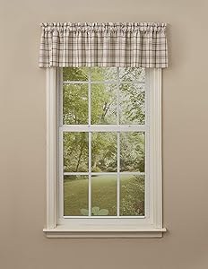 Park Designs Apple Orchard Plaid Valance 72'' x 14''
