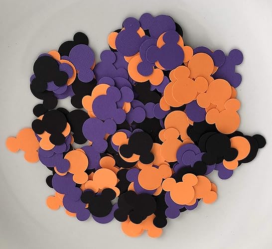 Amazon Com Mickey Minnie Mouse Purple Orange Black Party
