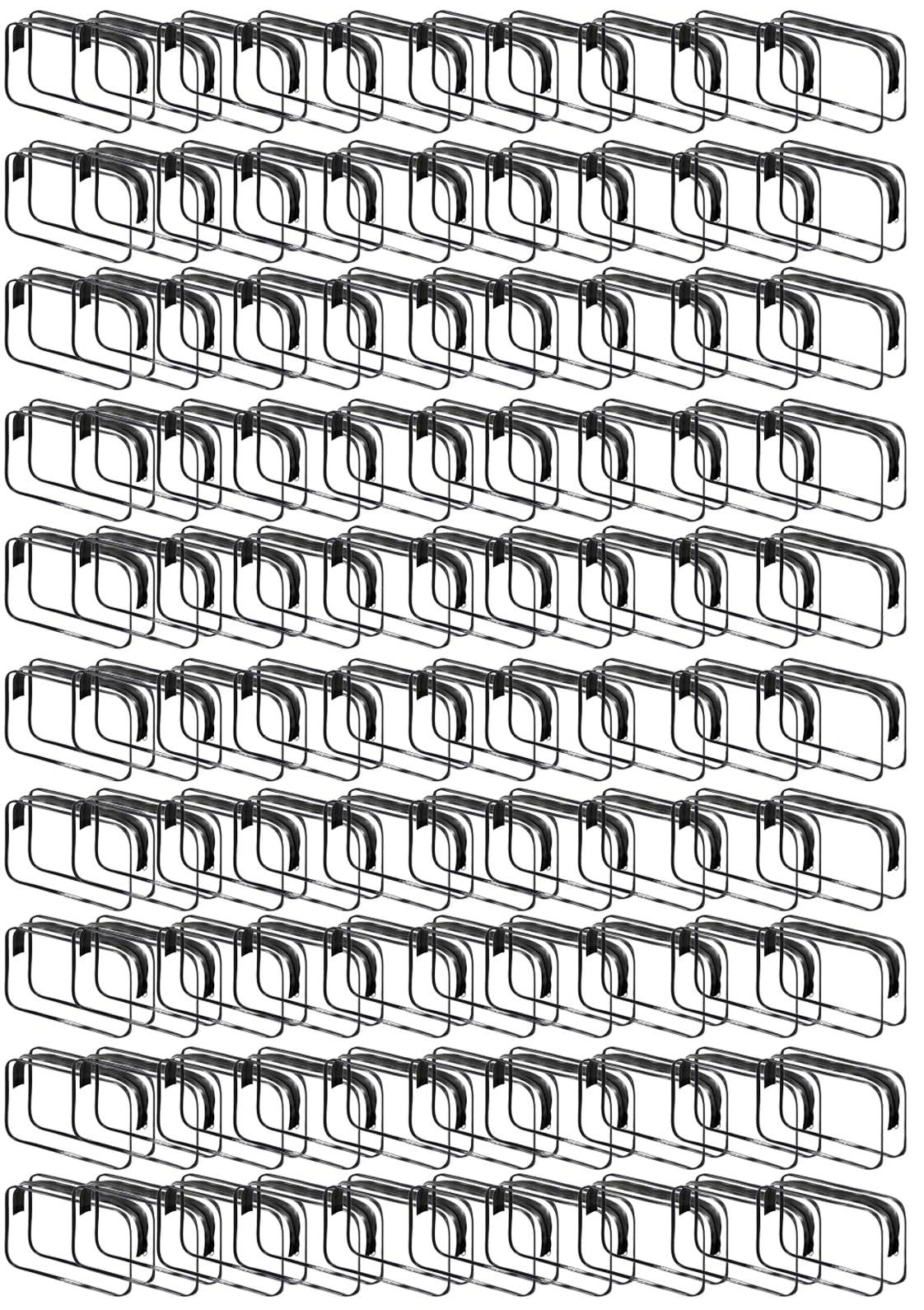 Photo 1 of 100 Pcs Clear Makeup Bags Bulk Tsa Approved Toiletry Bag for Travel Transparent Cosmetic Bag PVC Waterproof Travel Small Pouches with Zipper for Men and Women (Black)