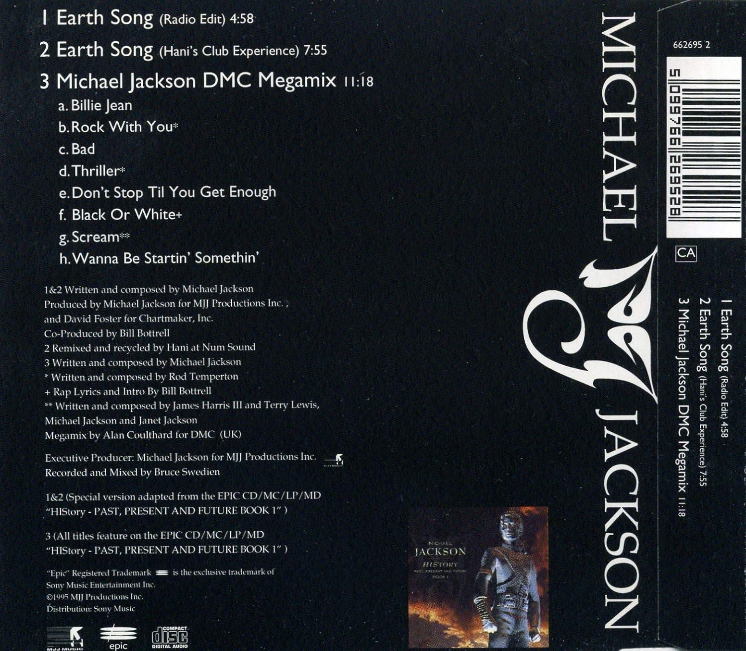 Michael Jackson Earth Song Amazon Com Music
