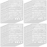 4650 PCS Letter Stickers 30 Sheet Small Mailbox