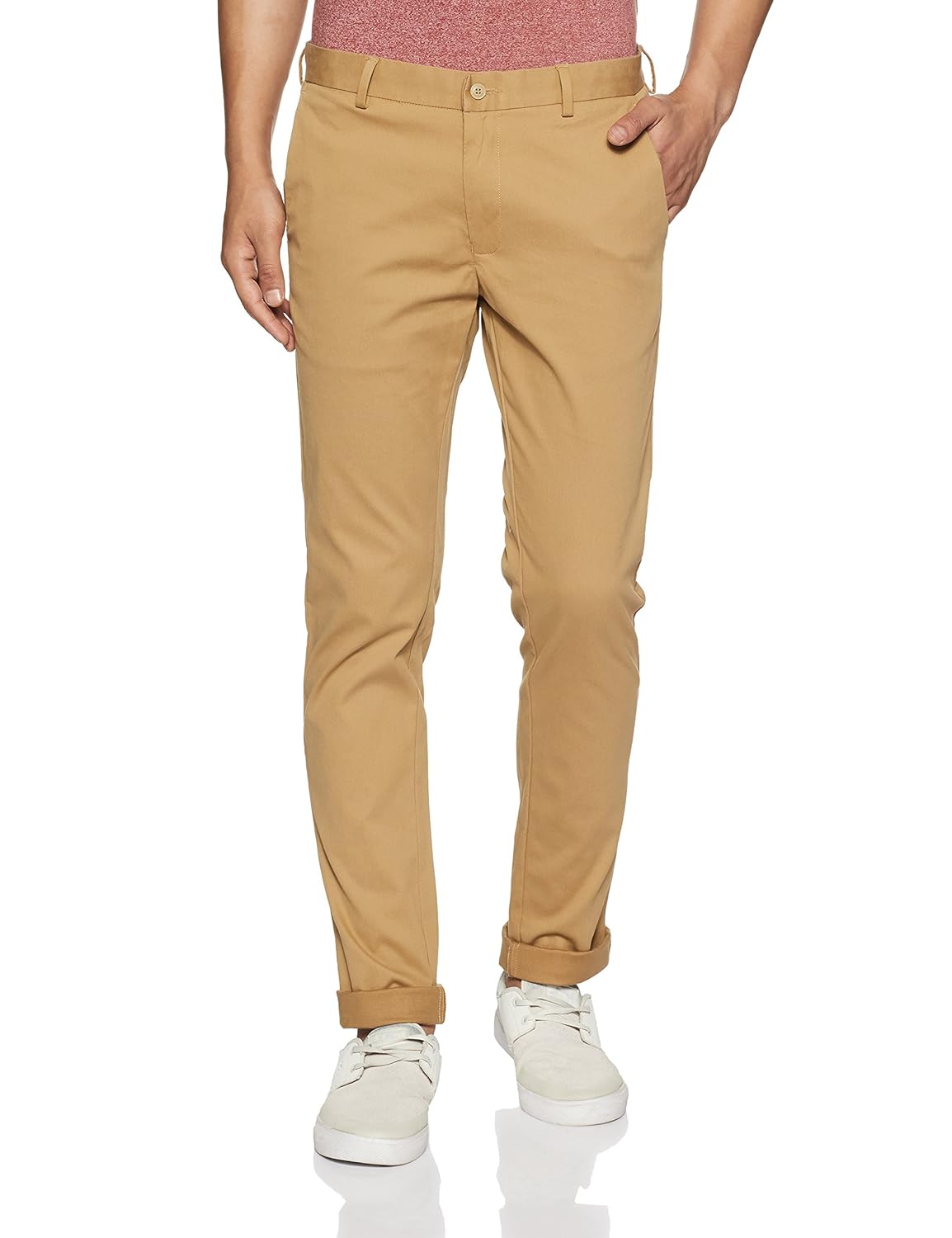 blackberrys men's slim fit casual trousers