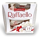 CONFETTERIA RAFFAELLO Coconut Almond Specialty Gift Box; 15 Individually Wrapped Candies 150 grams; 15 Count (Pack of 1)