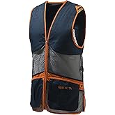 Beretta Unisex Full Mesh Shooting Vest - Breathable Lightweight Competition Vest with Cartridge Pockets & Comfortable Fit