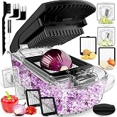 Fullstar Pro Original Vegetable Chopper &amp; Spiralizer, All-in-1 Kitchen Tool | Multi-Blade Veggie Chopper, 5-Cup Container Onion &amp; Food Cutter Dicer Spiralizer Dishwasher Safe Kitchen Gadgets &amp; Essentials