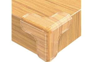 E-PRONSE Table Corner Protectors for Baby,16 Pack Pre-Taped Clear Corner Protectors Baby Proofing, Furniture Corner Guard & Edge Safety Bumpers with Super Strong Adhesive Tape Small 1.3inch