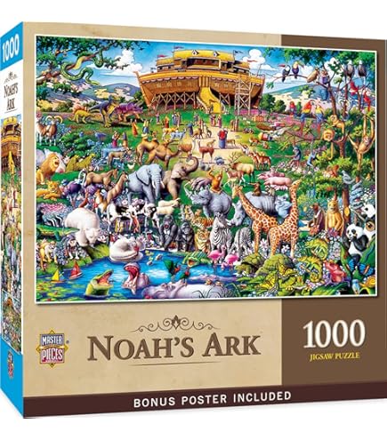 Amazon.com: Noah's Ark by Bill Bell ~ 550 Piece Puzzle